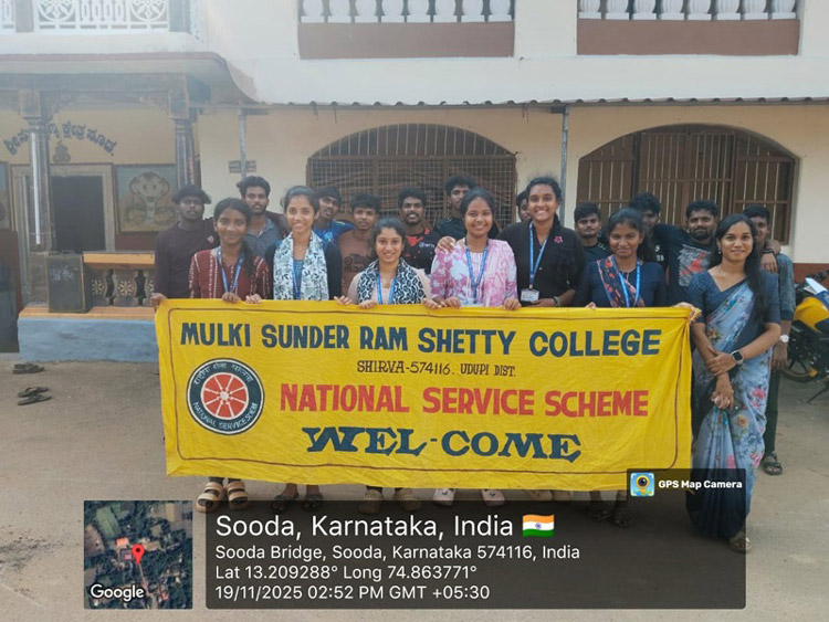 One-Day NSS Camp at Sri Subramanya Temple, Sooda