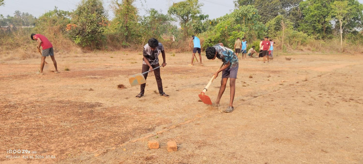 Work Session and Campus Cleaning Activities